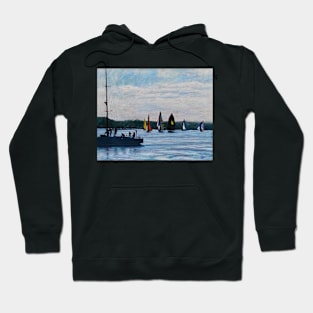 Get Set - Sailing Port Stephens Hoodie